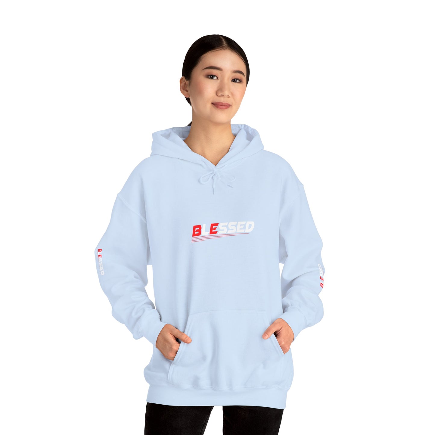 Blessed Unisex Heavy Blend Hoodie | Cozy Sweatshirt for Everyday Comfort, Gift for Faith and Inspiration, Perfect for Holidays & Casual Wear