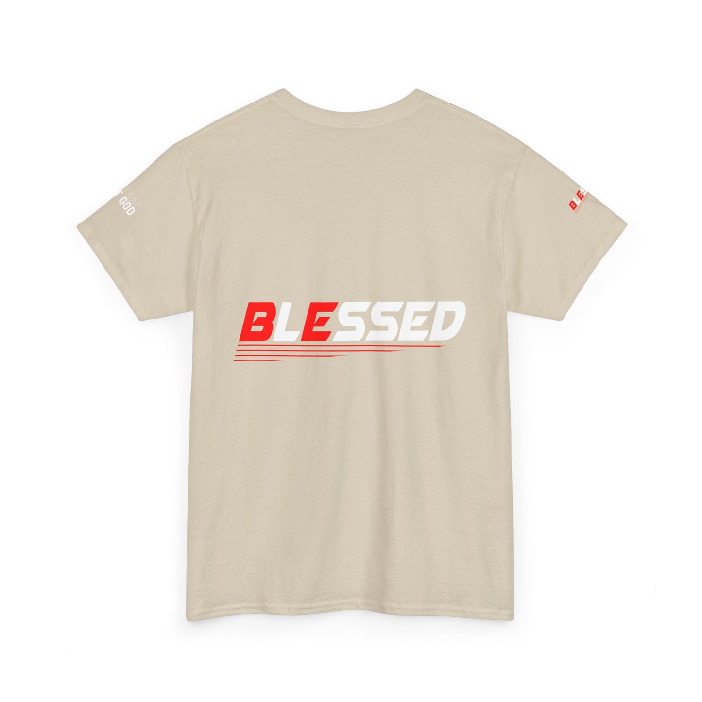 Blessed Unisex Cotton Tee - Motivational 'BE' Shirt, Casual Wear, Gift for Friends, Inspiration Tee, Everyday Comfort