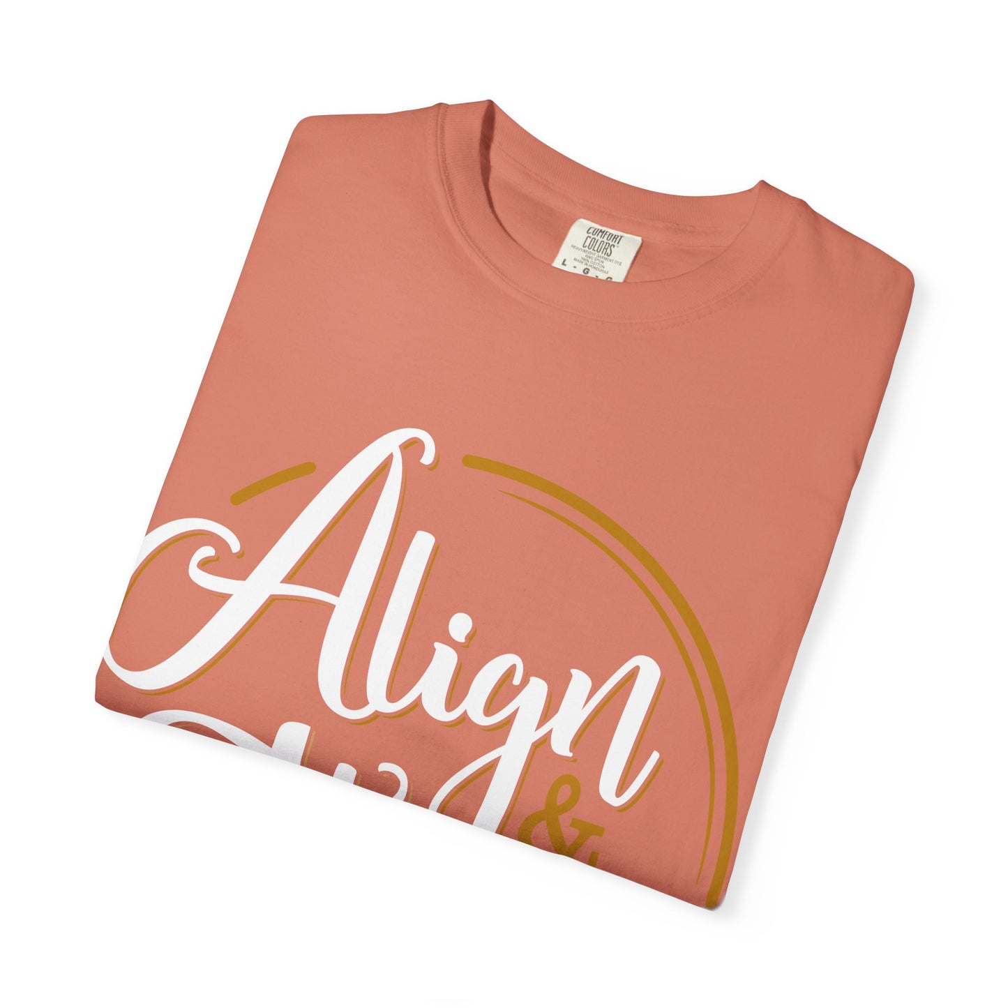 Align & Thrive Unisex T-shirt, Motivational Tee, Summit 2025 Shirt, Inspirational Apparel, Relaxed Fit Shirt