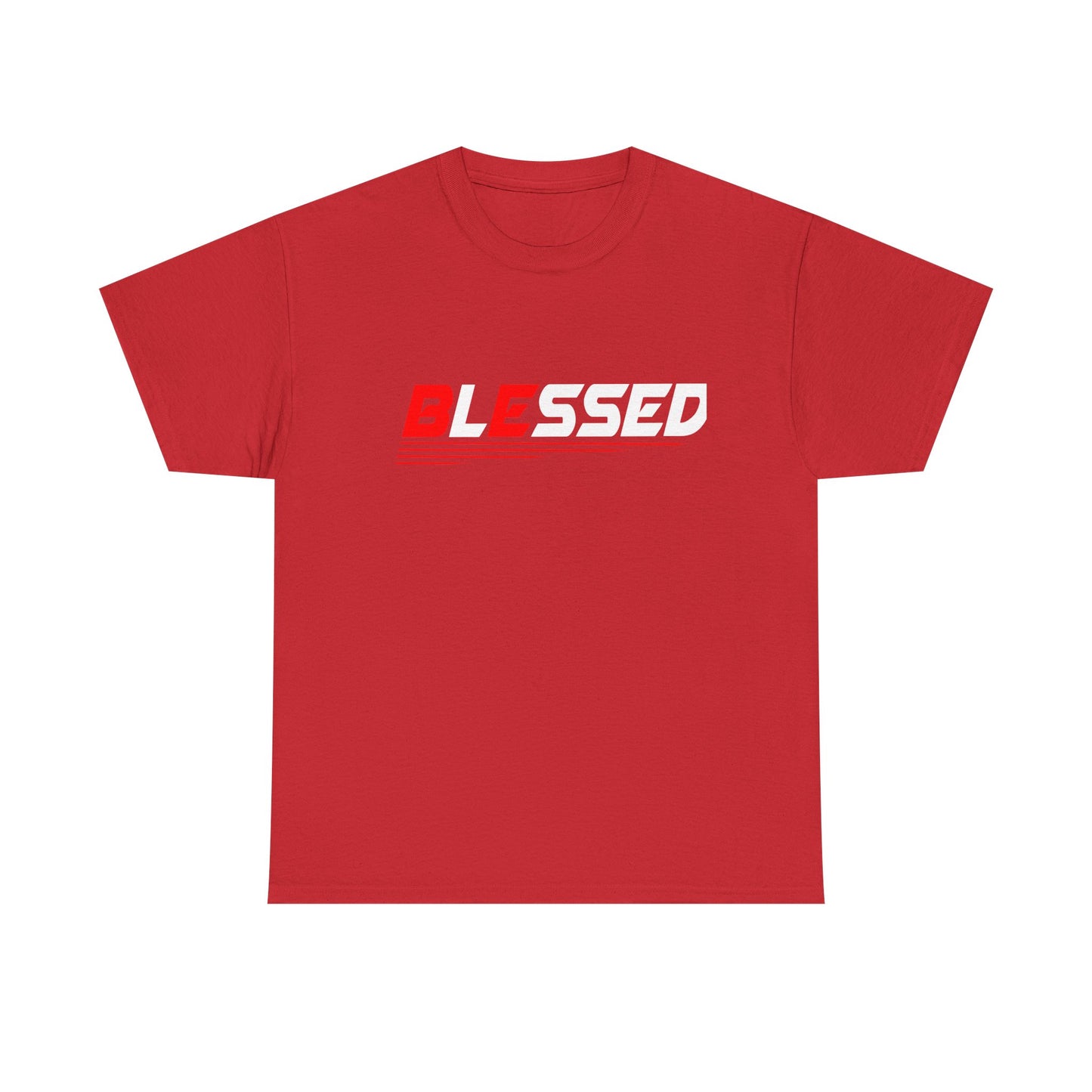 Blessed Unisex Heavy Cotton Tee | Motivational Shirt, Gift for Friends, Casual Wear, Spiritual Fashion, Everyday Comfort