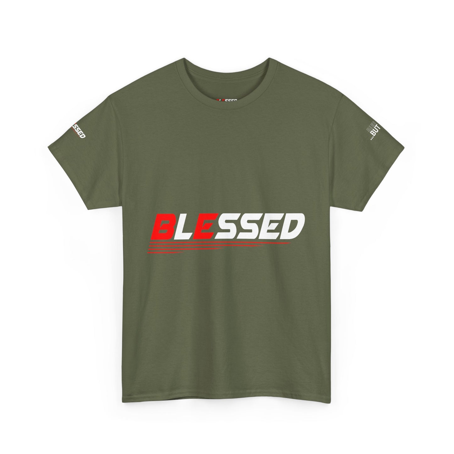 Blessed Unisex Cotton Tee - Motivational 'BE' Shirt, Casual Wear, Gift for Friends, Inspiration Tee, Everyday Comfort