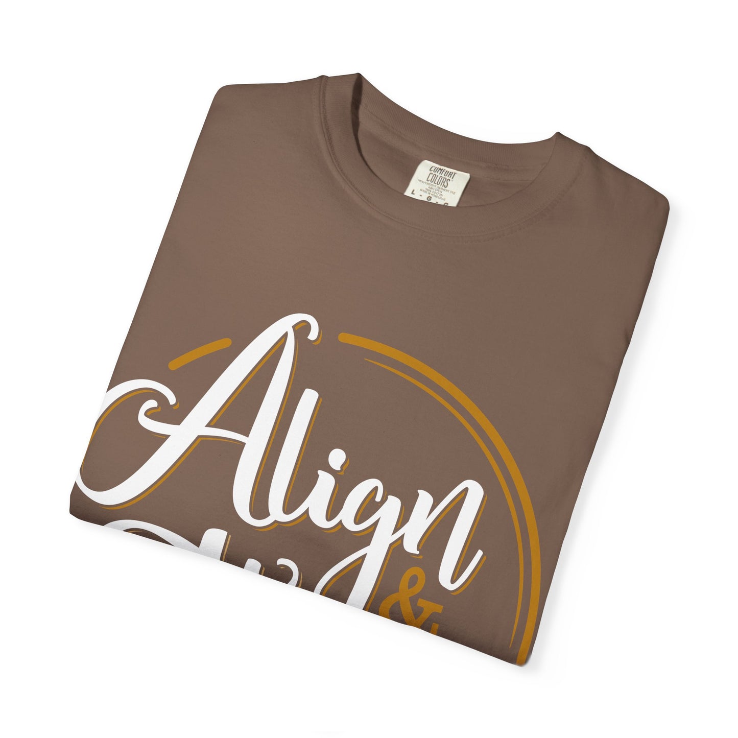 Align & Thrive Unisex T-shirt, Motivational Tee, Summit 2025 Shirt, Inspirational Apparel, Relaxed Fit Shirt