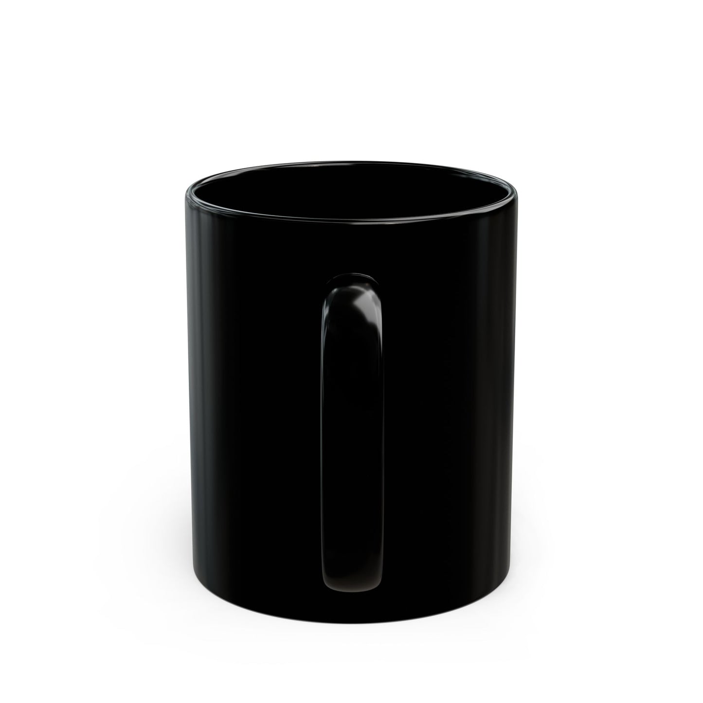 BUT GOD Inspirational Black Coffee Mug -