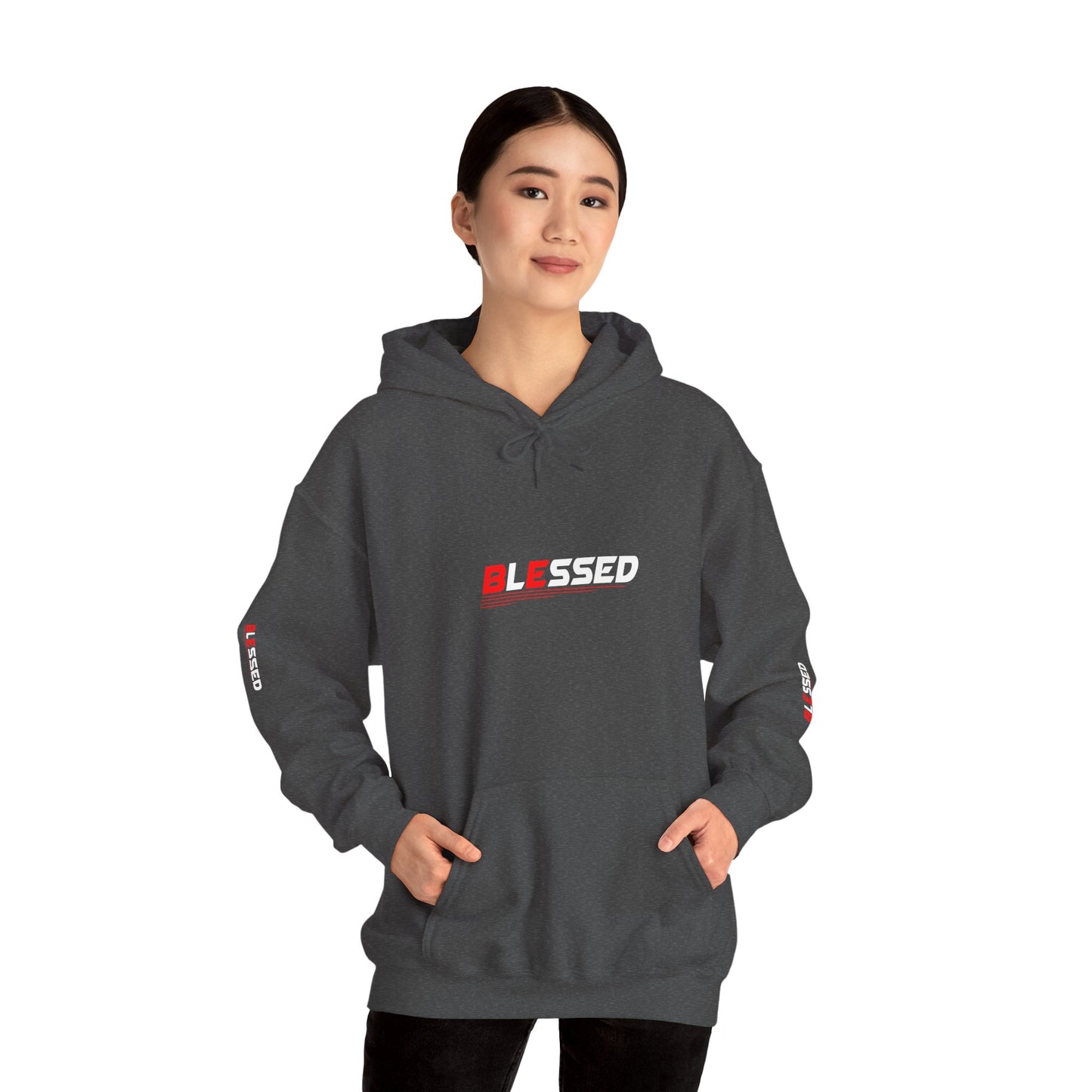 Blessed Unisex Heavy Blend Hoodie | Cozy Sweatshirt for Everyday Comfort, Gift for Faith and Inspiration, Perfect for Holidays & Casual Wear