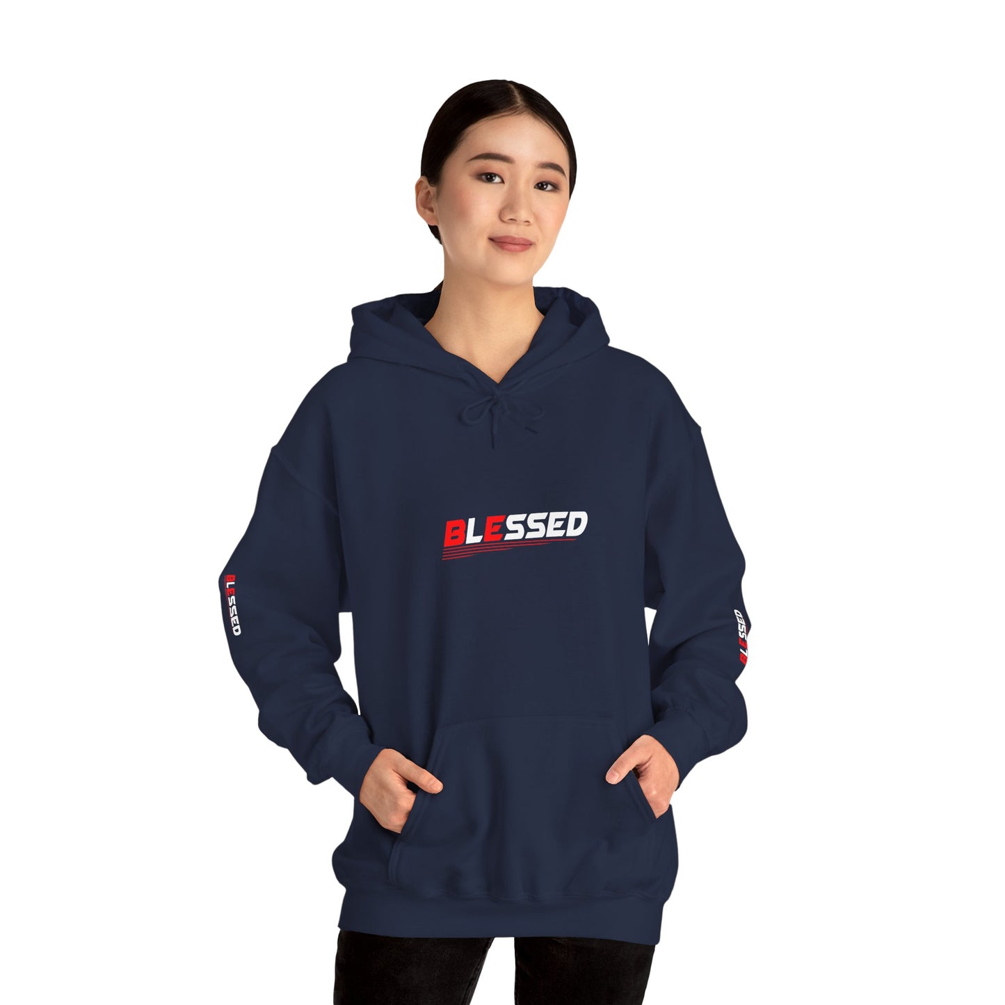 Blessed Unisex Heavy Blend Hoodie | Cozy Sweatshirt for Everyday Comfort, Gift for Faith and Inspiration, Perfect for Holidays & Casual Wear