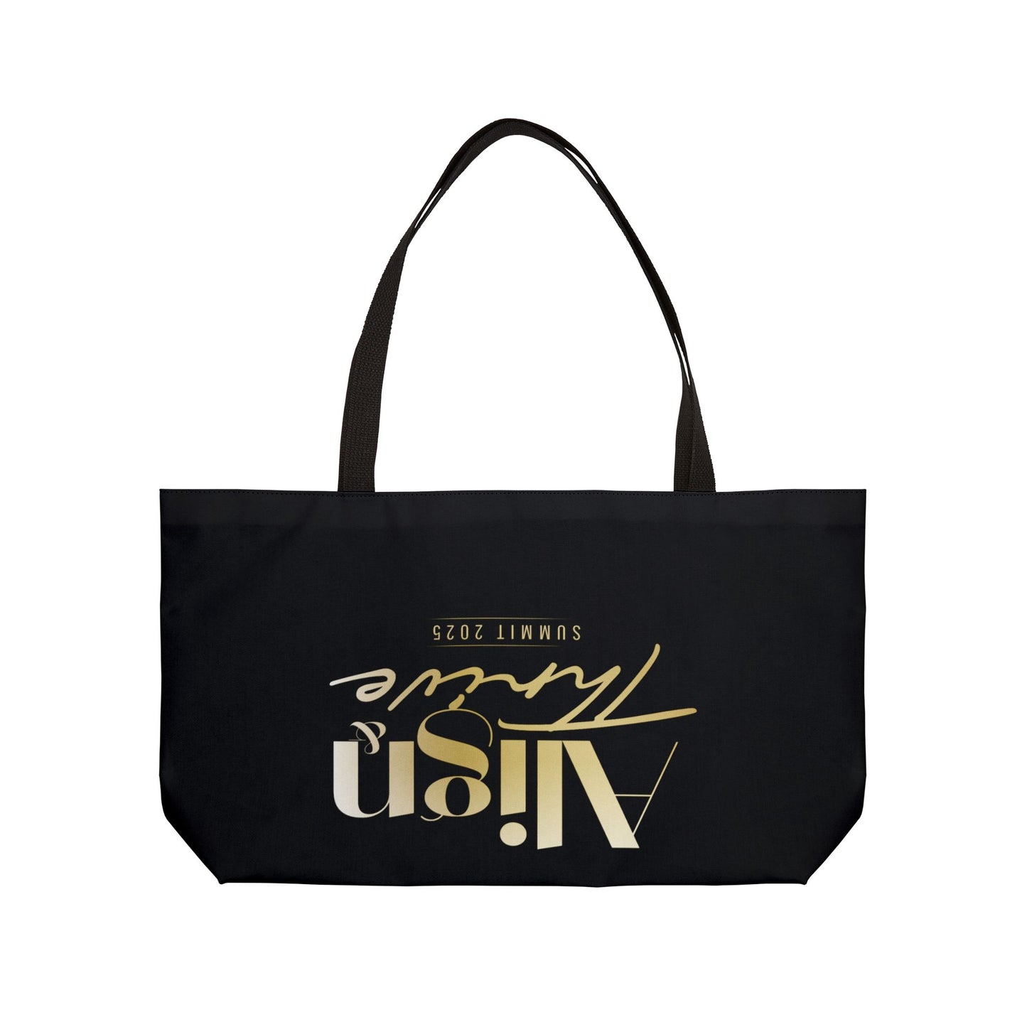 Align and Thrive Weekender Tote Bag, Stylish Carry-All, Perfect for Travel, Beach Trips, Festivals, Gifts for Friends