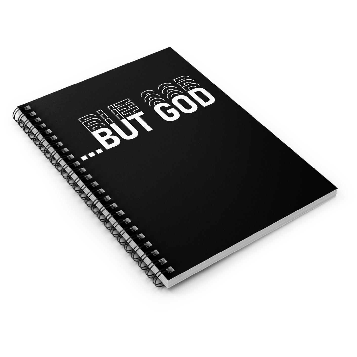 BUT GOD Spiral Notebook - Inspirational Journal for Daily Thoughts,