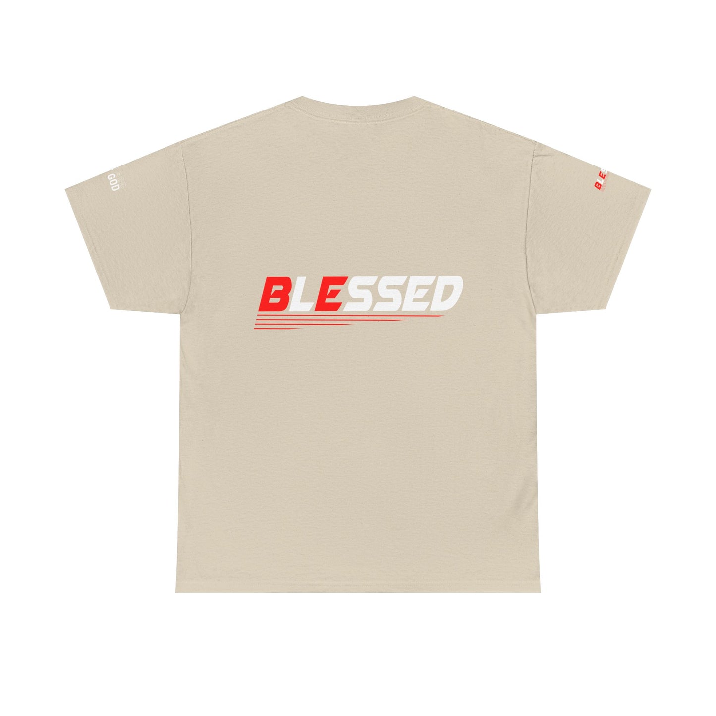 Blessed Unisex Cotton Tee - Motivational 'BE' Shirt, Casual Wear, Gift for Friends, Inspiration Tee, Everyday Comfort