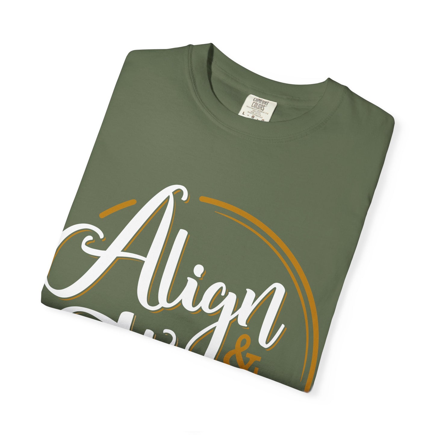 Align & Thrive Unisex T-shirt, Motivational Tee, Summit 2025 Shirt, Inspirational Apparel, Relaxed Fit Shirt