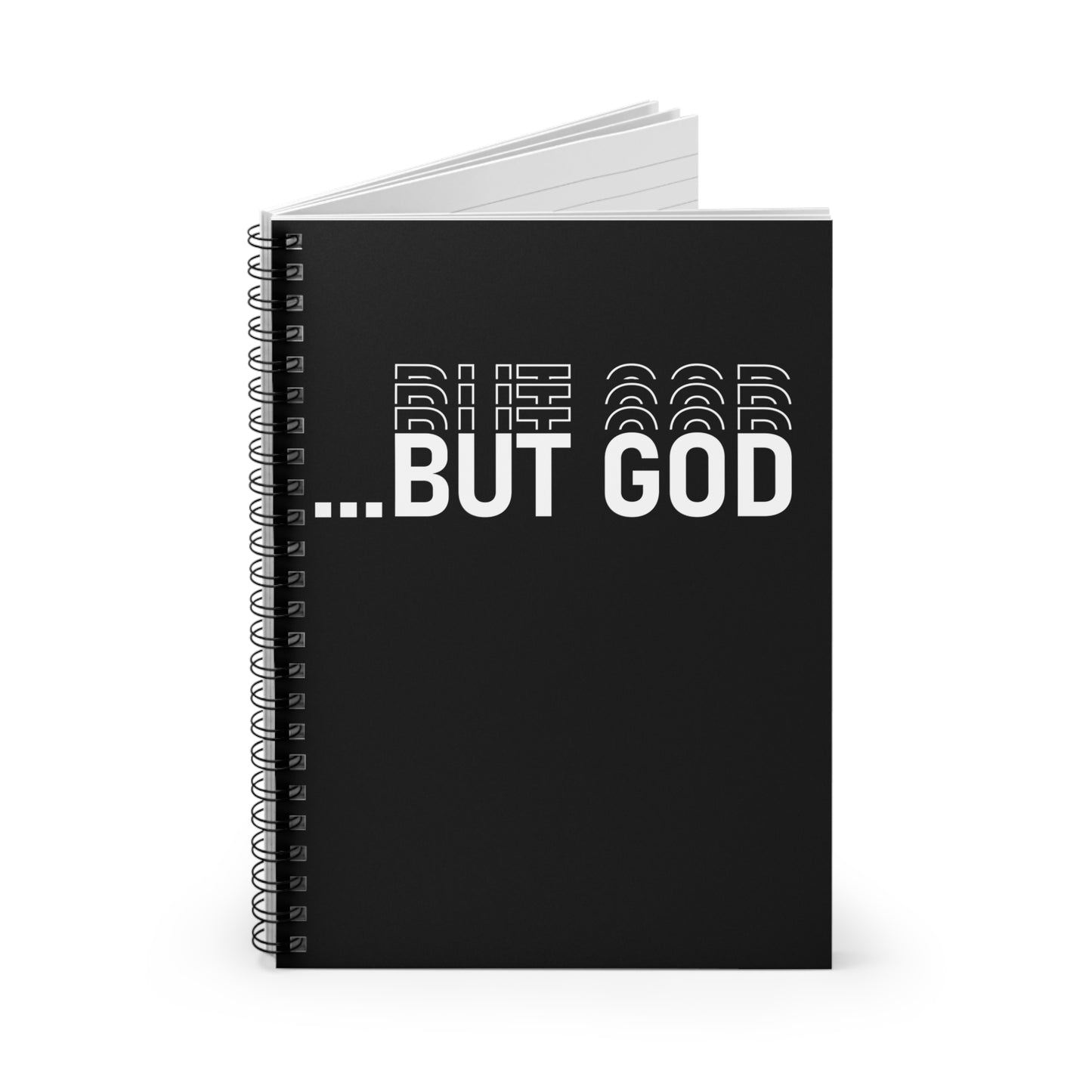 BUT GOD Spiral Notebook - Inspirational Journal for Daily Thoughts,
