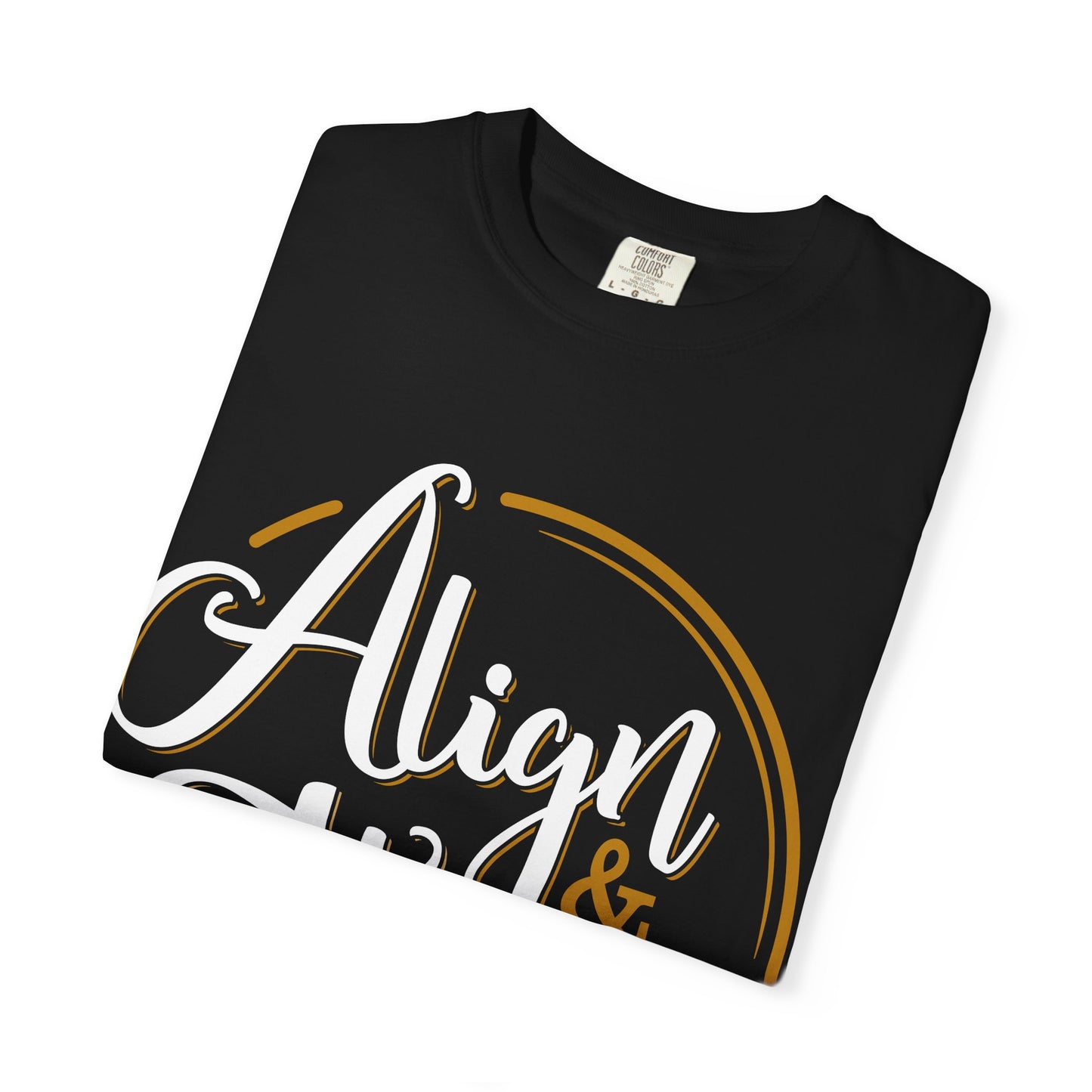 Align & Thrive Unisex T-shirt, Motivational Tee, Summit 2025 Shirt, Inspirational Apparel, Relaxed Fit Shirt