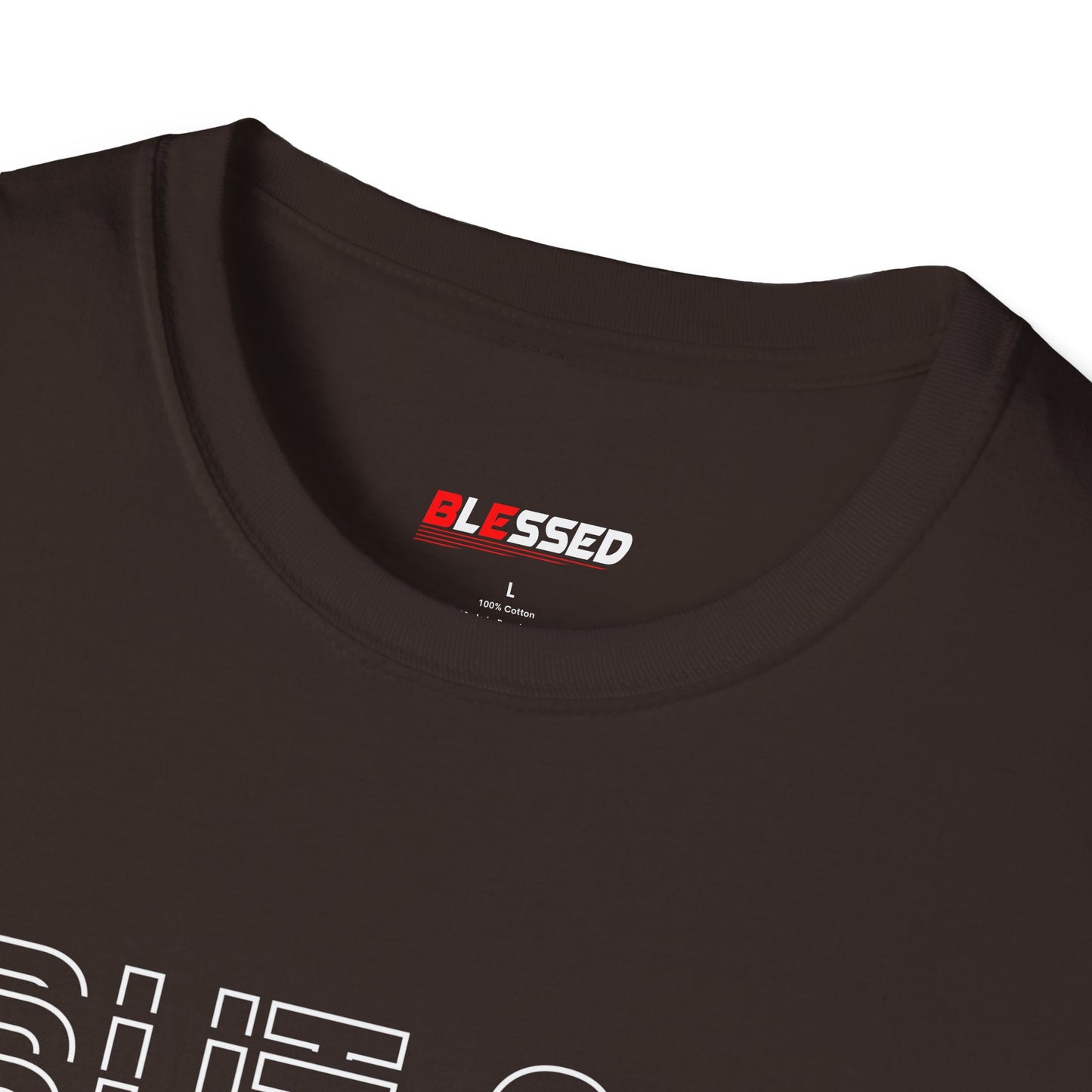 Blessed Motivational Unisex Softstyle T-Shirt | Casual Wear, Graphic Tee, Inspirational Gift, Everyday Comfort, Statement Shirt, Unique Style