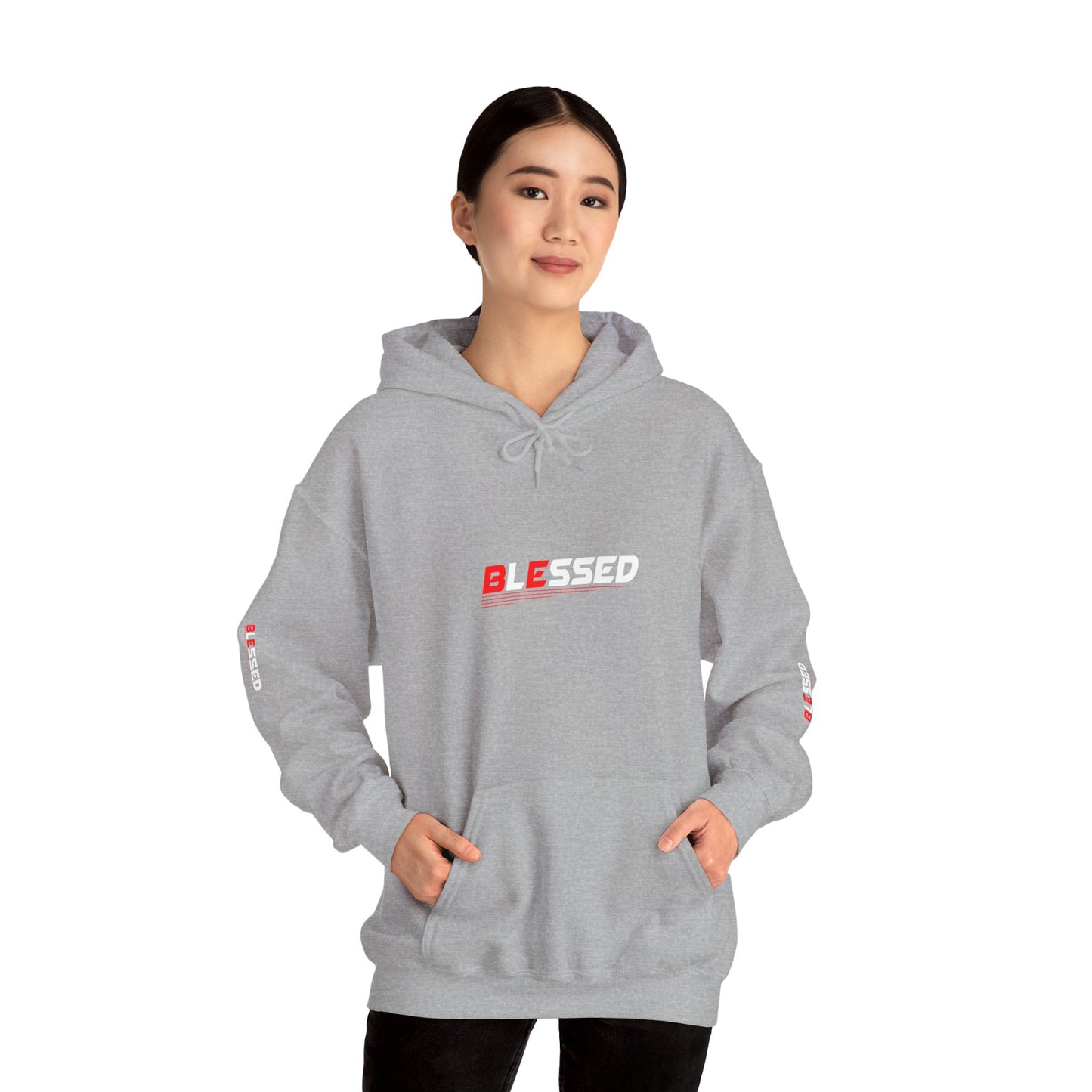 Blessed Unisex Heavy Blend Hoodie | Cozy Sweatshirt for Everyday Comfort, Gift for Faith and Inspiration, Perfect for Holidays & Casual Wear