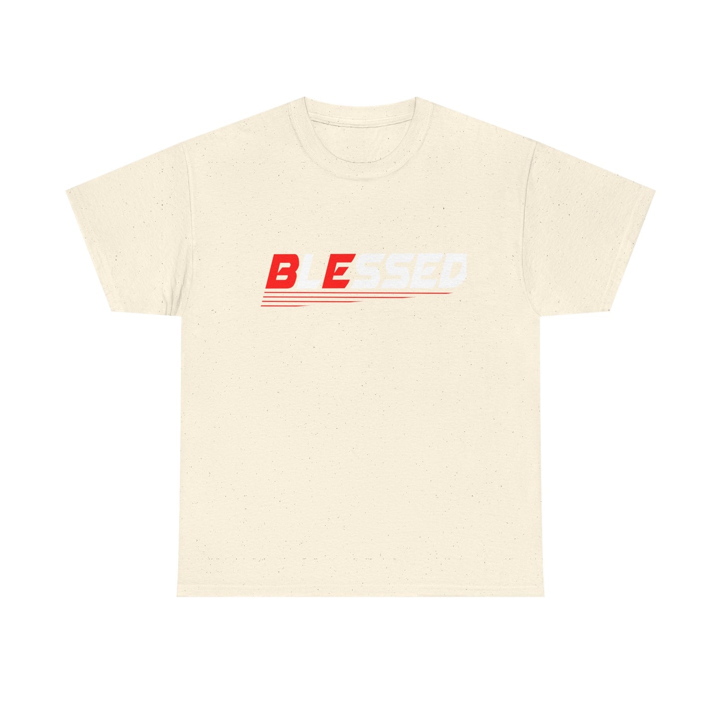 Blessed Unisex Heavy Cotton Tee | Motivational Shirt, Gift for Friends, Casual Wear, Spiritual Fashion, Everyday Comfort