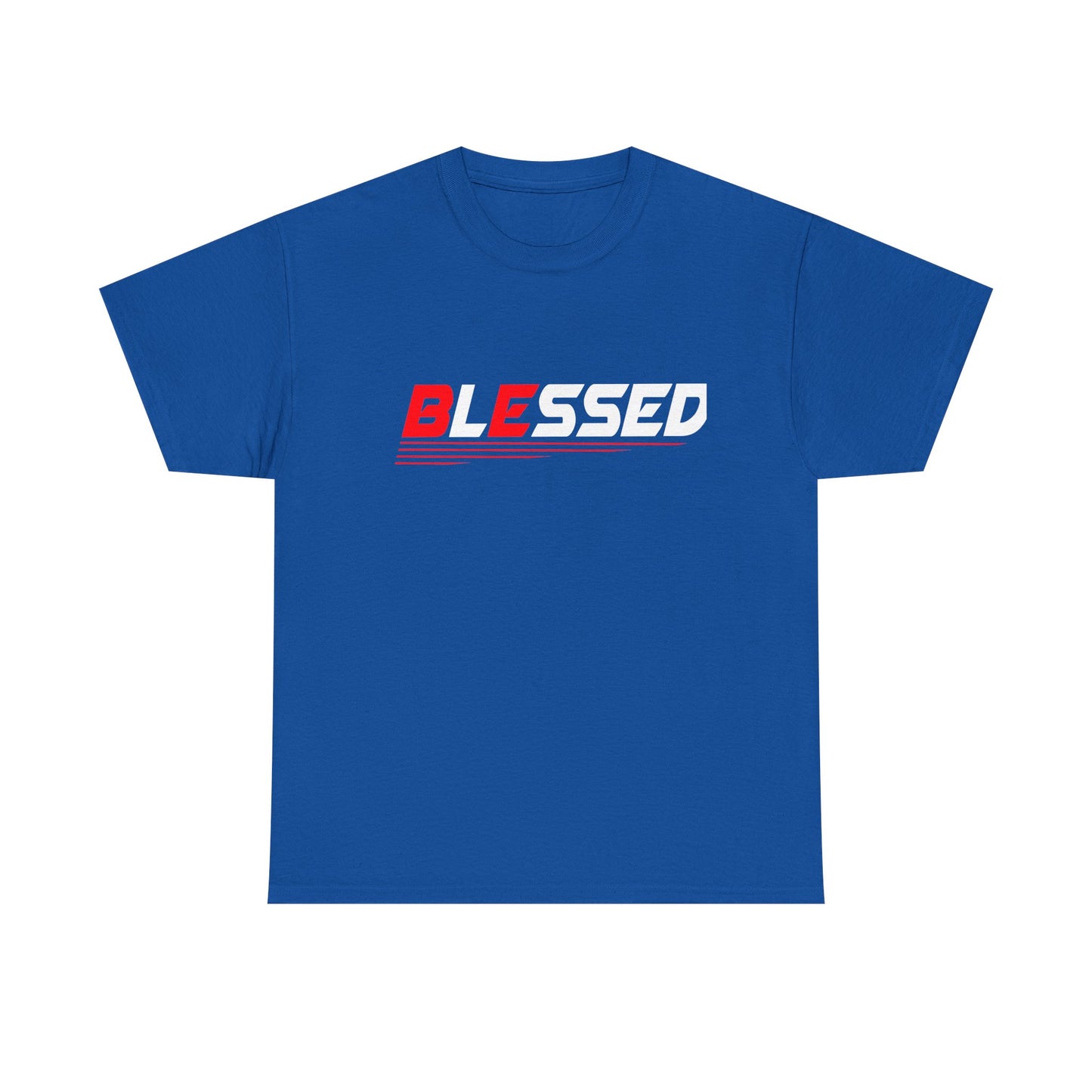 Blessed Unisex Heavy Cotton Tee | Motivational Shirt, Gift for Friends, Casual Wear, Spiritual Fashion, Everyday Comfort