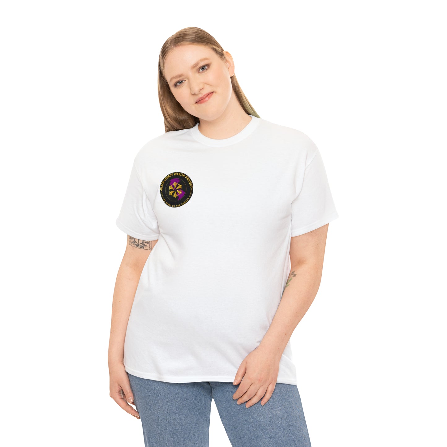 Women's Black Legacy Wealth Project Heavy Cotton Tee