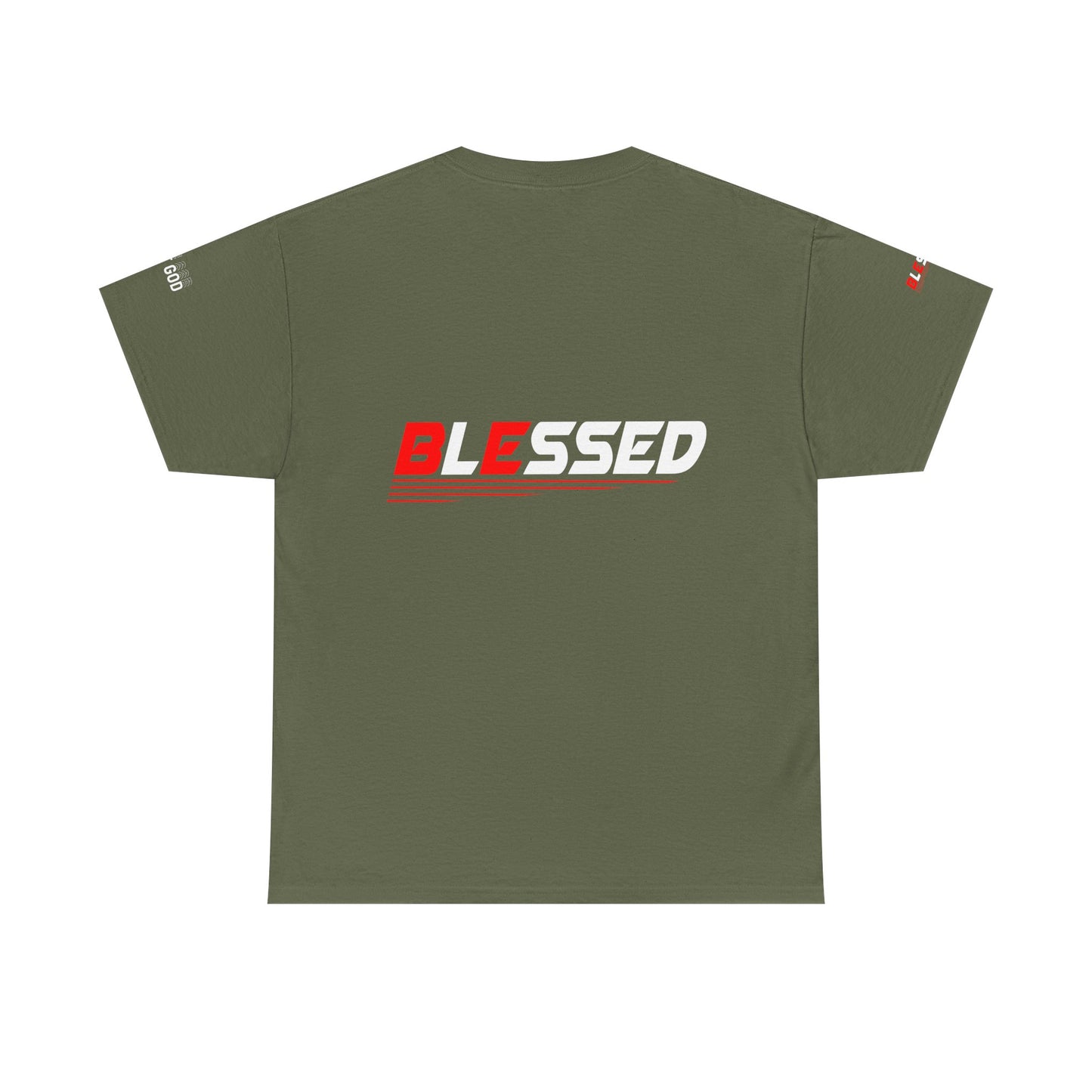 Blessed Unisex Cotton Tee - Motivational 'BE' Shirt, Casual Wear, Gift for Friends, Inspiration Tee, Everyday Comfort