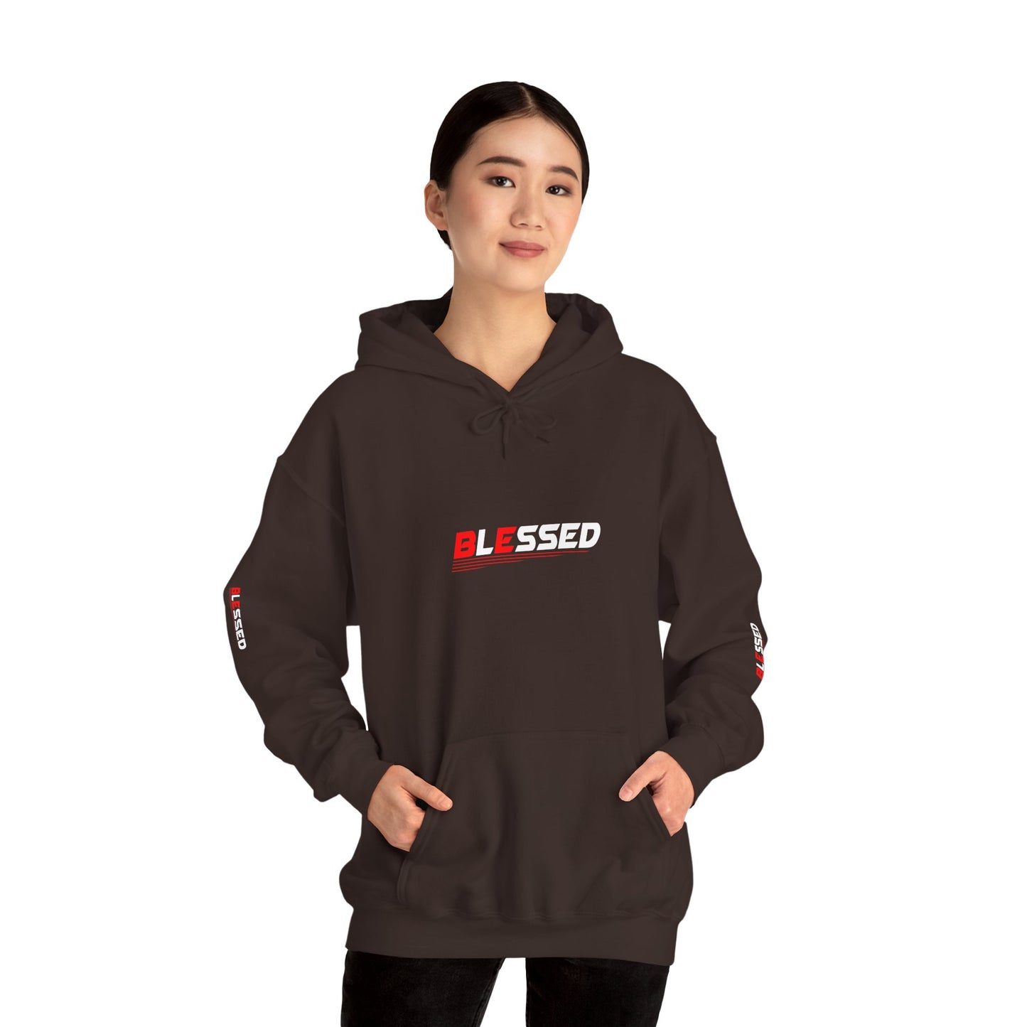 Blessed Unisex Heavy Blend Hoodie | Cozy Sweatshirt for Everyday Comfort, Gift for Faith and Inspiration, Perfect for Holidays & Casual Wear