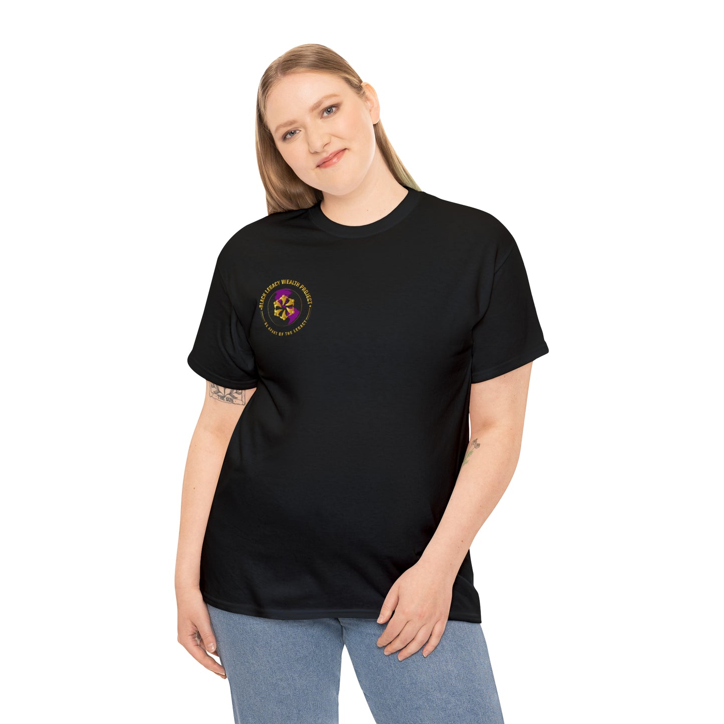 Women's Black Legacy Wealth Project Heavy Cotton Tee