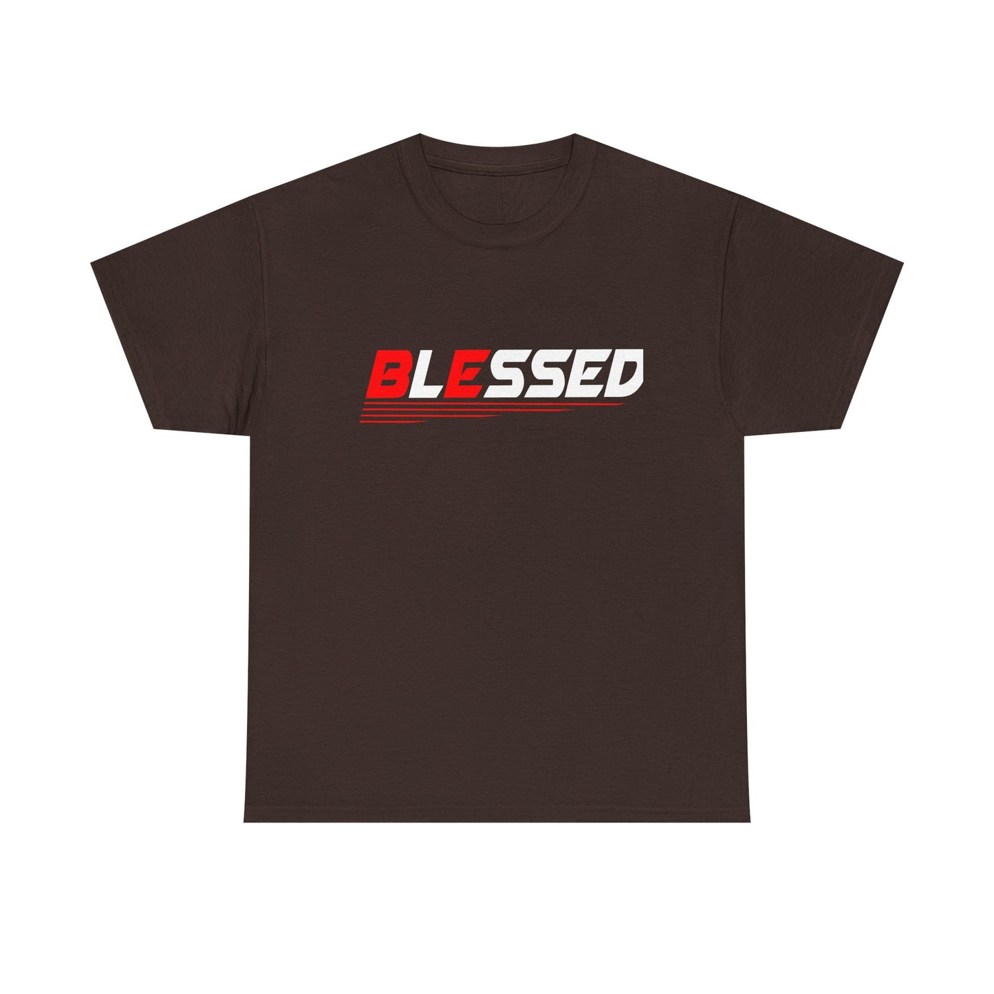 Blessed Unisex Heavy Cotton Tee | Motivational Shirt, Gift for Friends, Casual Wear, Spiritual Fashion, Everyday Comfort