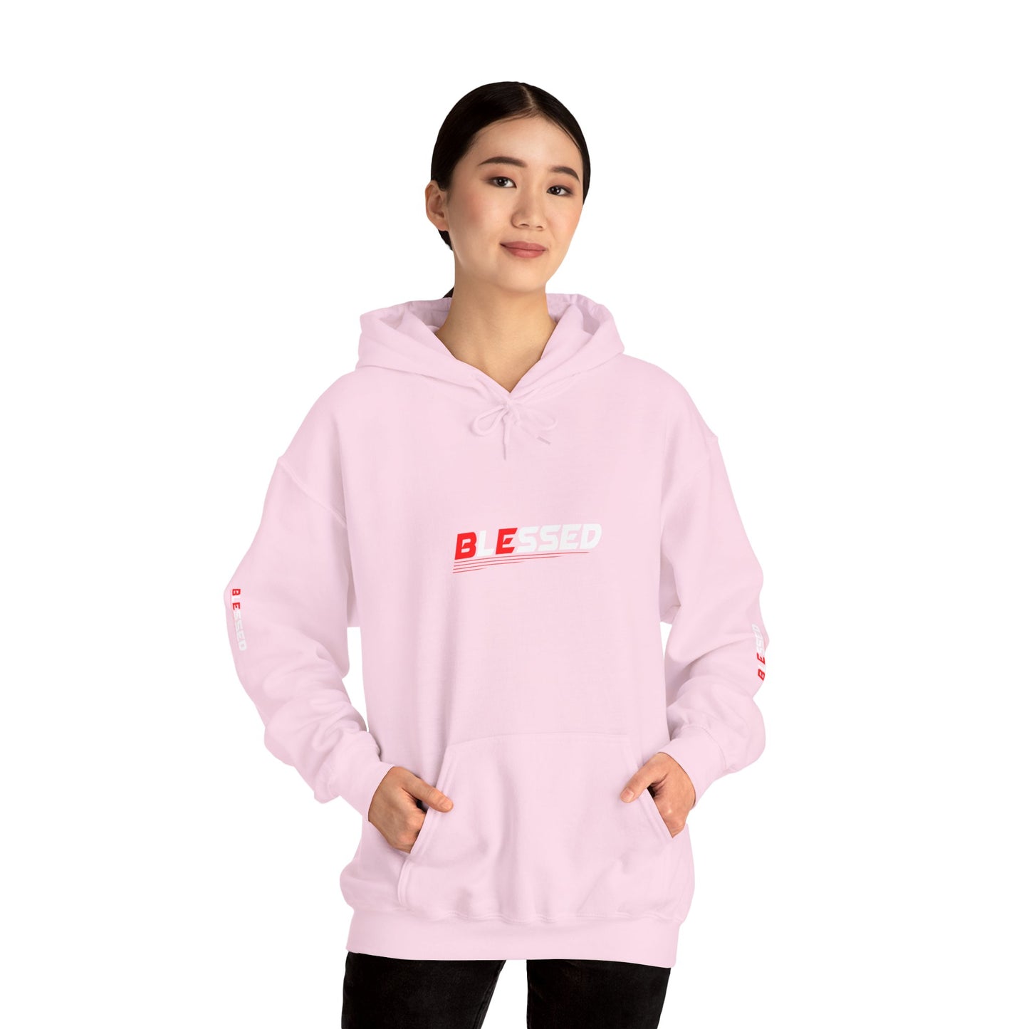 Blessed Unisex Heavy Blend Hoodie | Cozy Sweatshirt for Everyday Comfort, Gift for Faith and Inspiration, Perfect for Holidays & Casual Wear