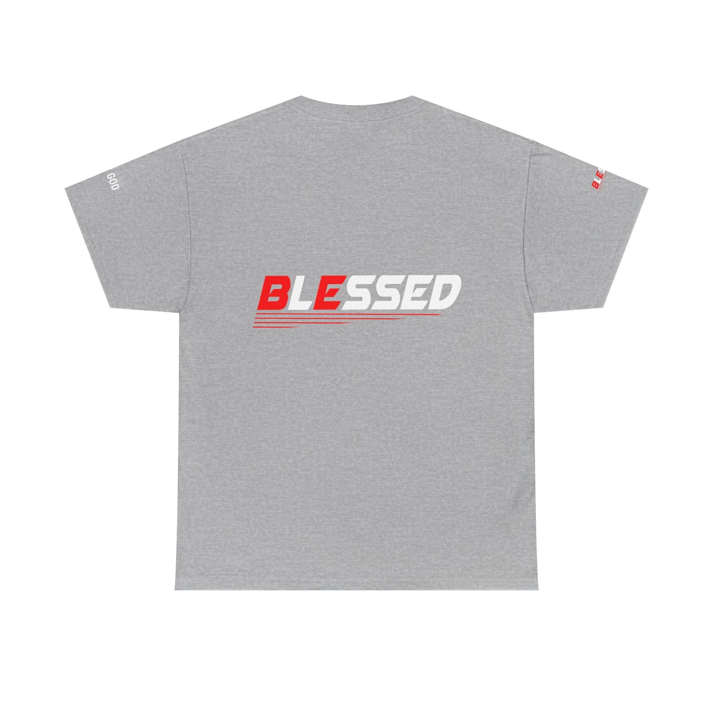 Blessed Unisex Cotton Tee - Motivational 'BE' Shirt, Casual Wear, Gift for Friends, Inspiration Tee, Everyday Comfort