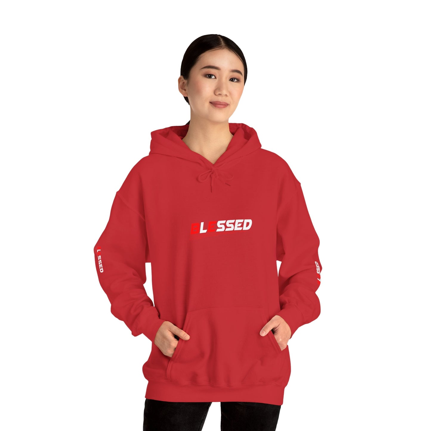 Blessed Unisex Heavy Blend Hoodie | Cozy Sweatshirt for Everyday Comfort, Gift for Faith and Inspiration, Perfect for Holidays & Casual Wear