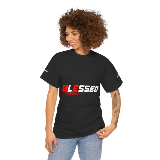 Blessed Unisex Cotton Tee - Motivational 'BE' Shirt, Casual Wear, Gift for Friends, Inspiration Tee, Everyday Comfort