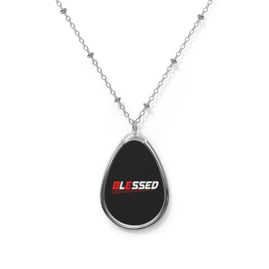 Blessed Oval Necklace -