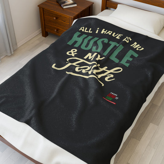 Faith & Hustle Lovers, Home Decor, Motivational Bedroom Accessory
