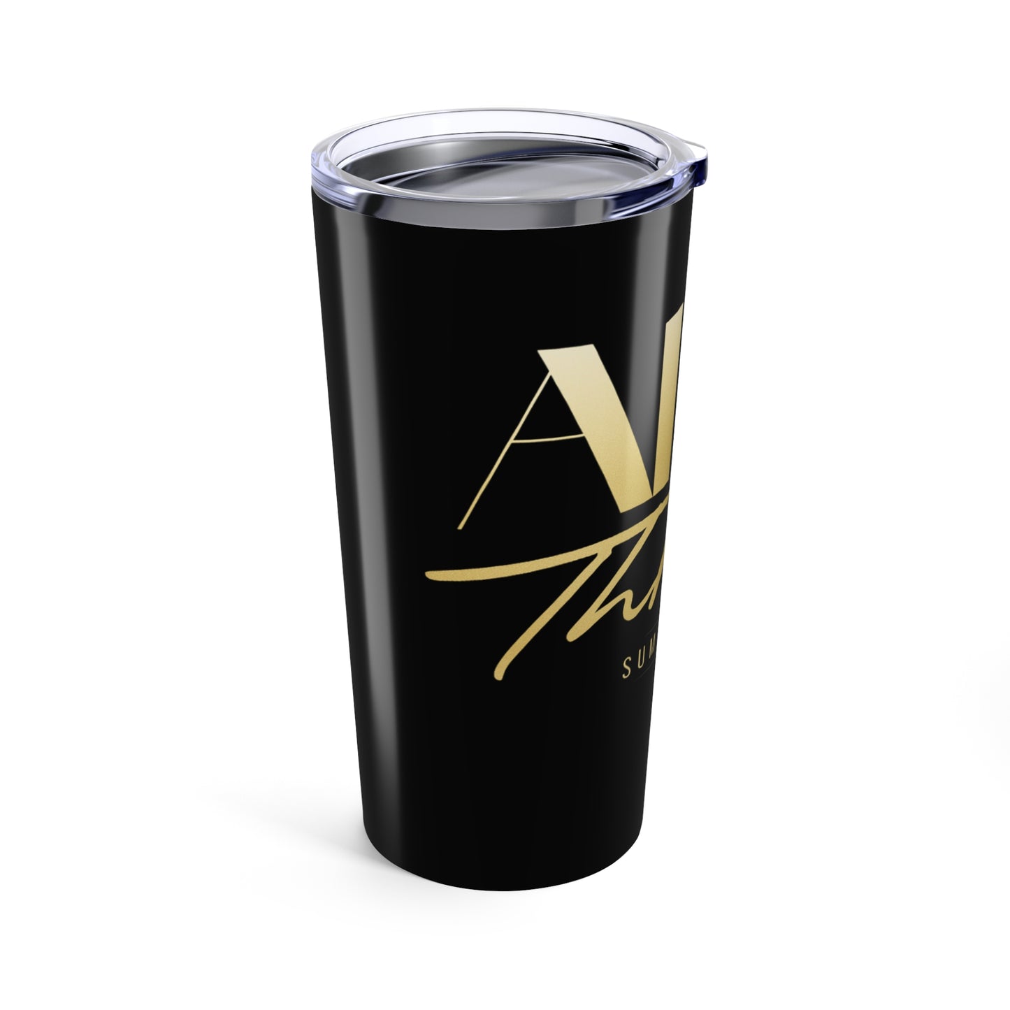 Align & Thrive  Gold Script 20oz Tumbler - Perfect for Parties, Gifts, or Daily Use - Insulated Drinkware for Any Occasion, Travel Mug, [...]